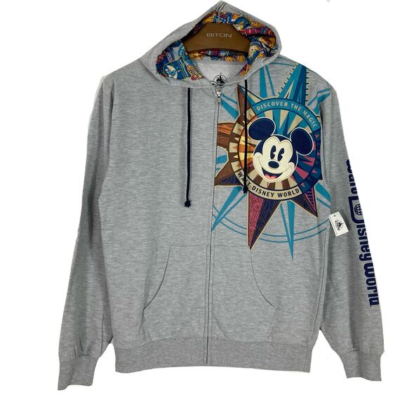 Walt DISNEY World Parks Hoodie M Graphic-Mickey-Mouse’Walt-Disney-World’ - Picture 1 of 14